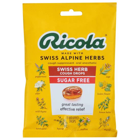Ricola Original Swiss Herb Cough Drops (19 ct)