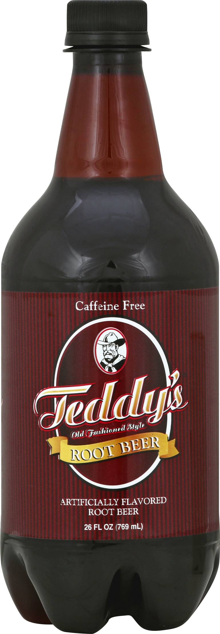 Teddy's Soda Hand Crafted Root Beer Soda (26 fl oz)