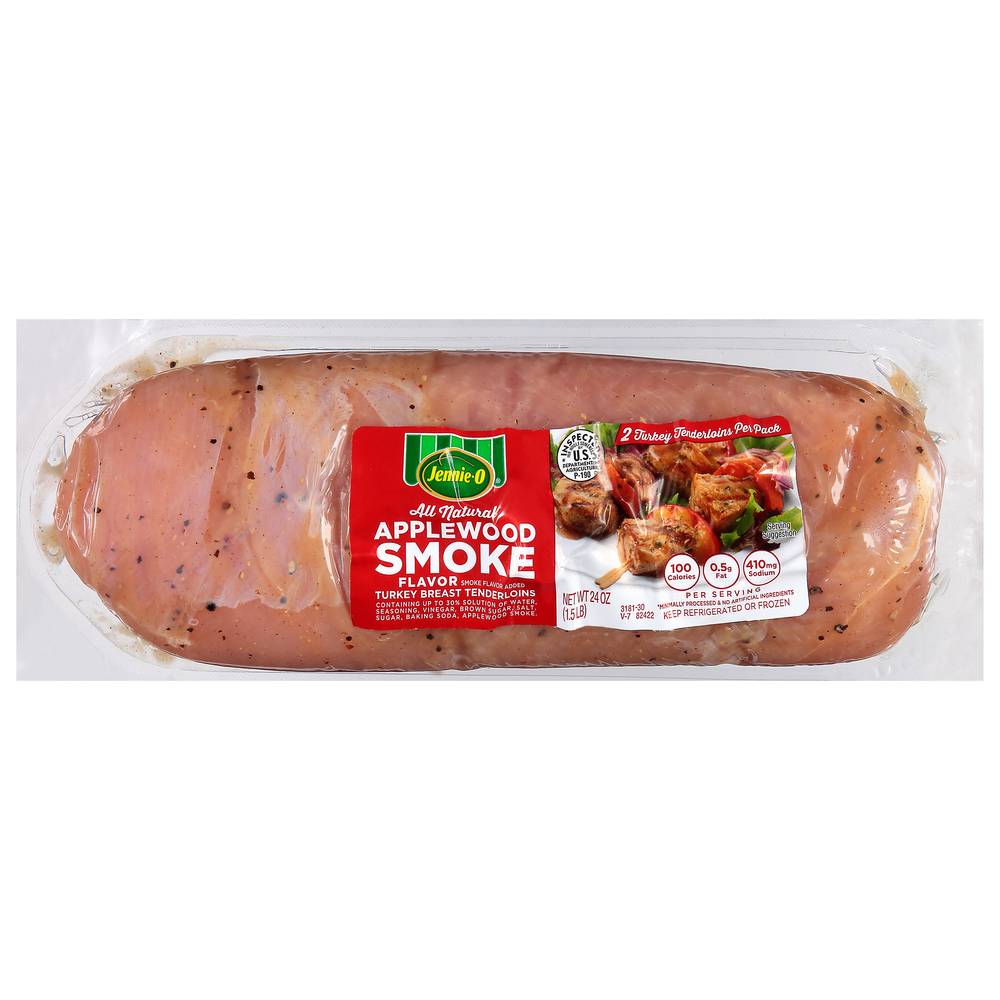 Jennie-O Applewood Smoke Flavor Turkey Breast Tenderloins (1.5 lbs)