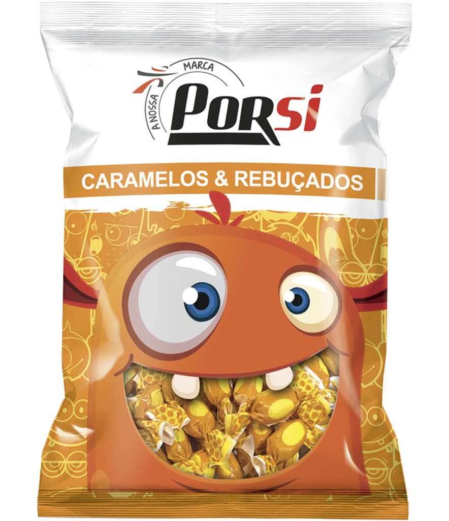 PorSi - Rebuçados mel e limão, 200 g