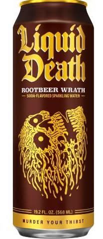 Liquid Death Rootbeer Wrath Sparkling Water 19.2oz