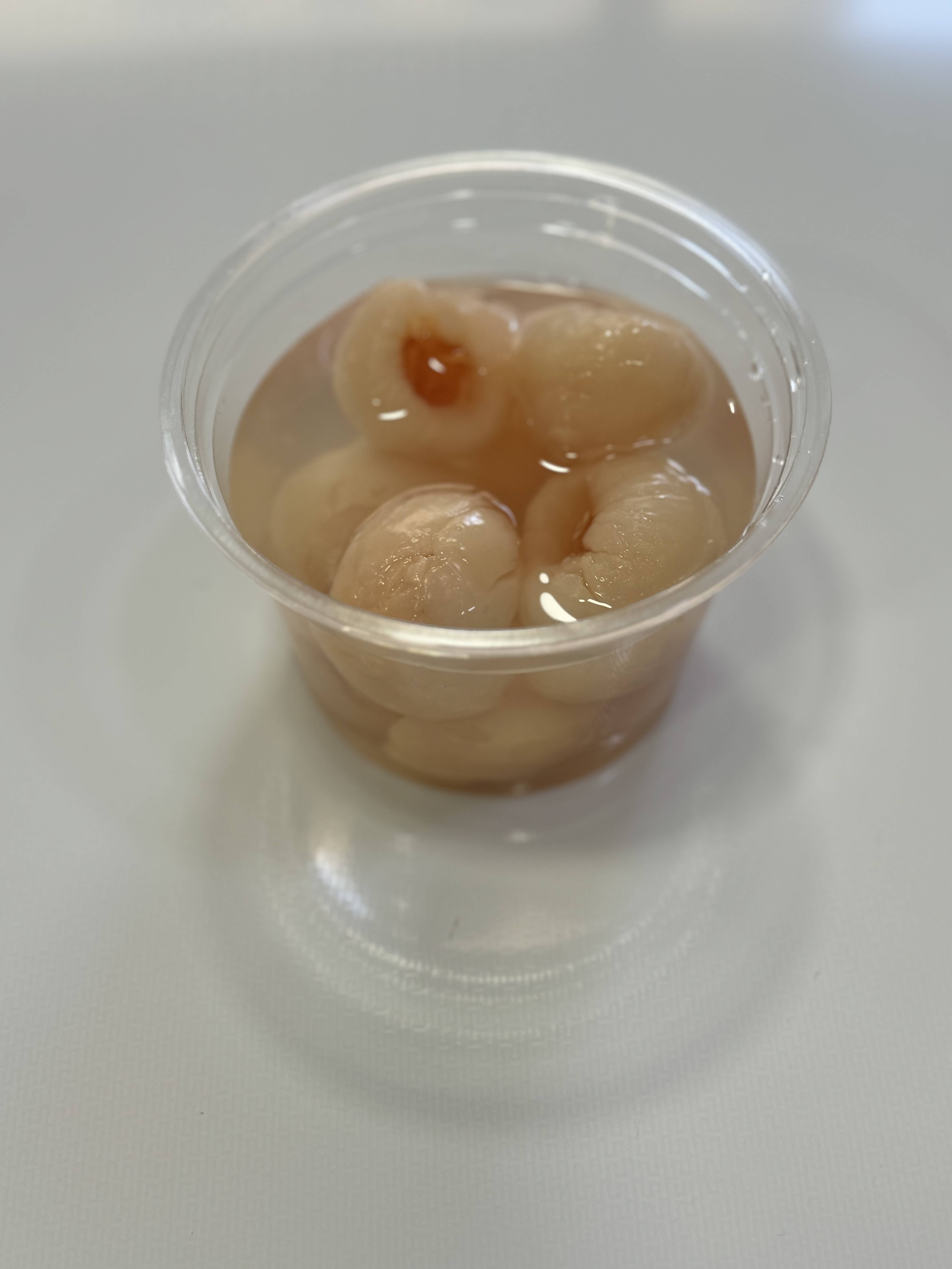 Litchi avec sirop