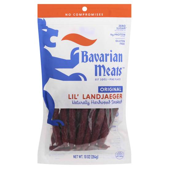 Bavarian Meats Original Hardwood Smoked Lil' Landjaeger Sticks (10 oz)