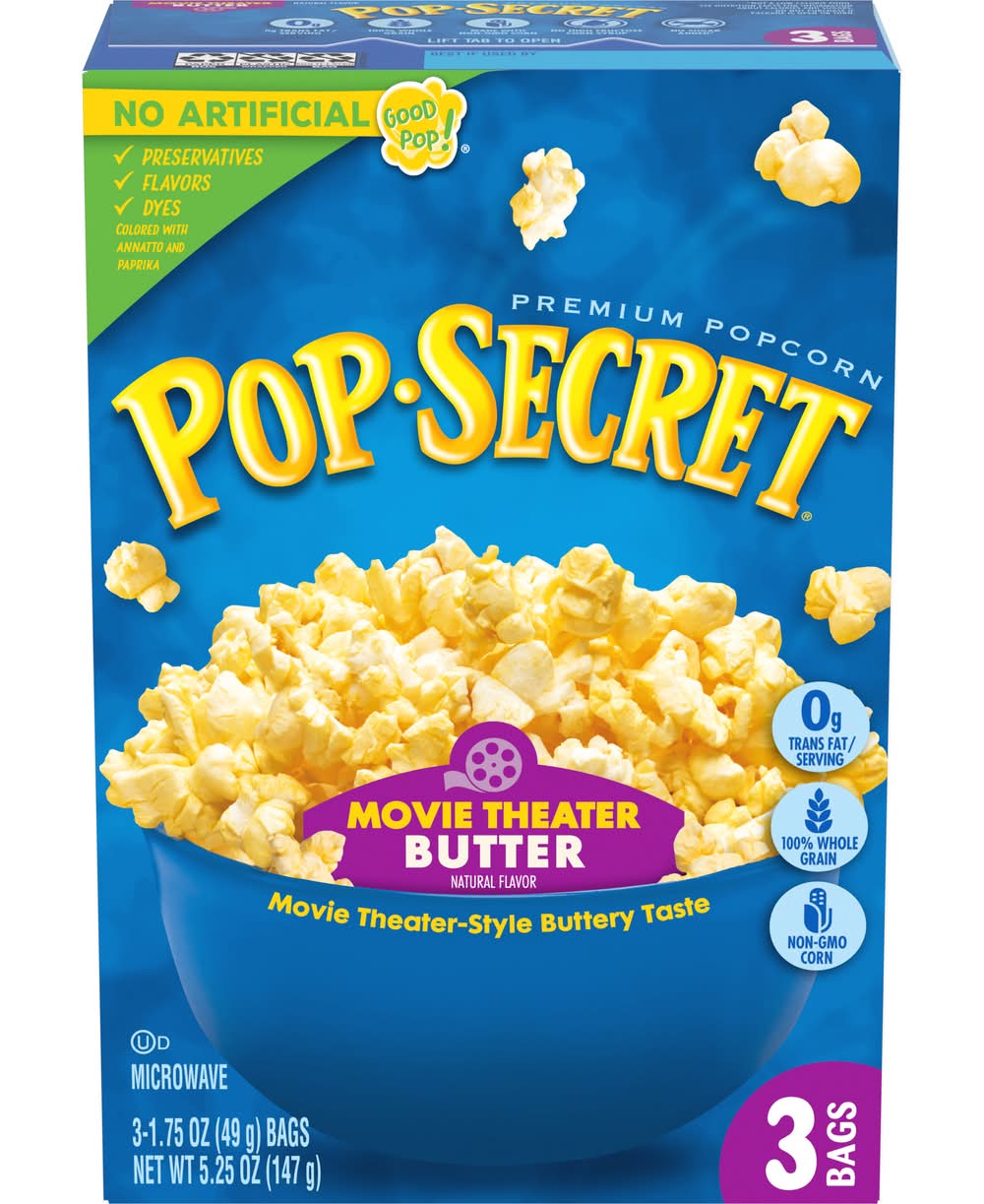 Pop-Tarts Premium Movie Theater Butter Popcorn (5.25 oz)