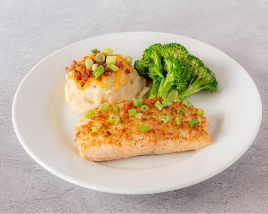 Permesan Crusted Salmon