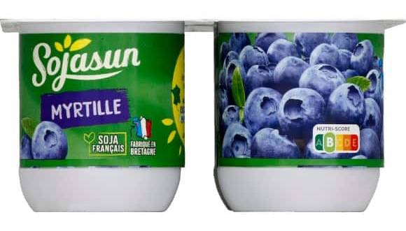 Sojasun - Spécialité au soja sucrée myrtilles mixés (100g)