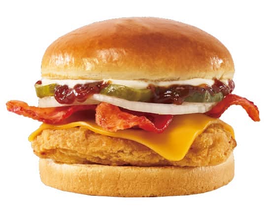 ジャックダニエルBBQチキンフィレバーガー