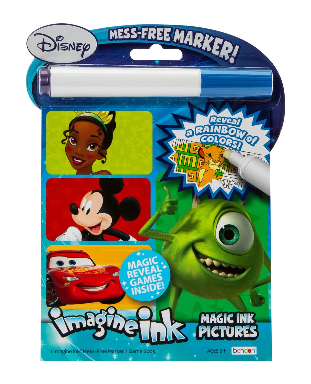 Imagine Ink® Magic Ink Pictures Mess-Free Coloring Book Disney