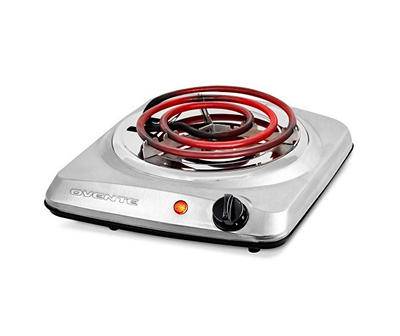 Ovente Electric Portable Single Burner, 7.25"