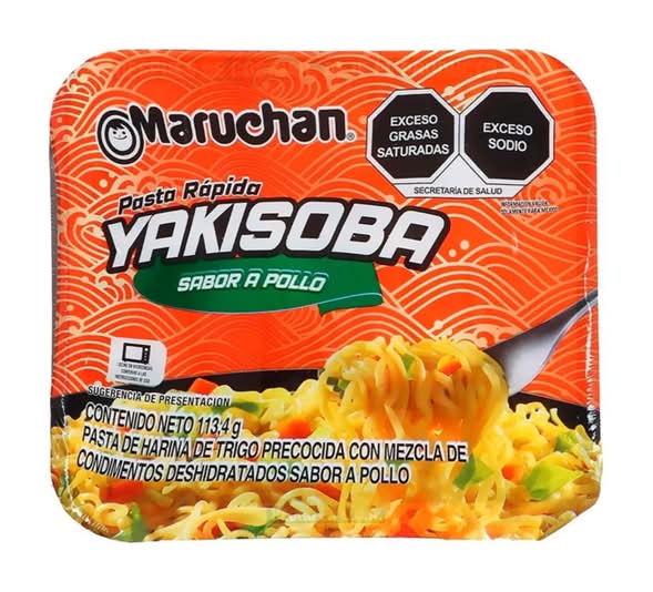 Maruchan · Sopa instantánea yakisoba, pollo (113,4 g)