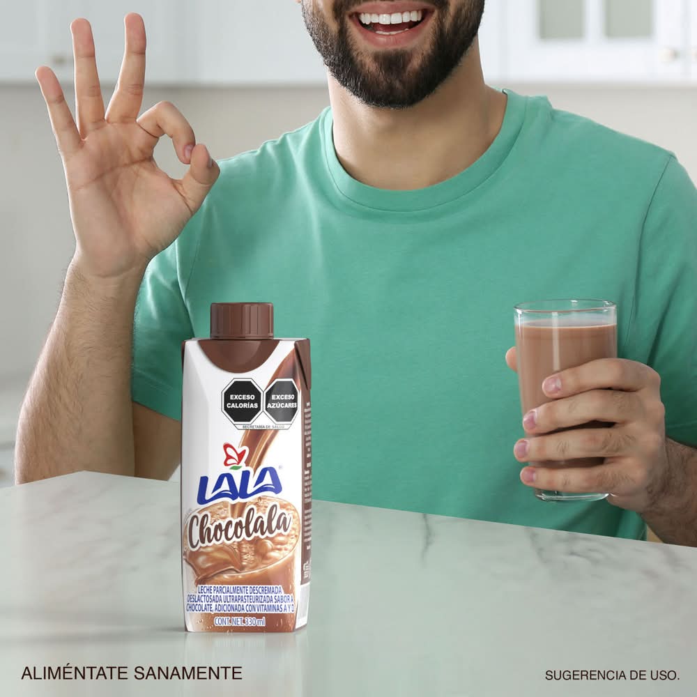 LALA出品 Lala 100 Prot+Low Carb Partially Lactose-Free Milk (12-pack, 1 L