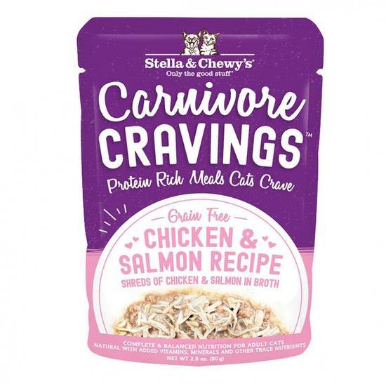 Stella & Chewy's Carnivore Cravings Chicken & Salmon Recipe Wet Cat Food (2.8 oz)