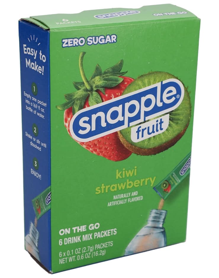 Snapple Powder Drink Mix, Kiwi-Strawberry (6 x 0.1 oz)