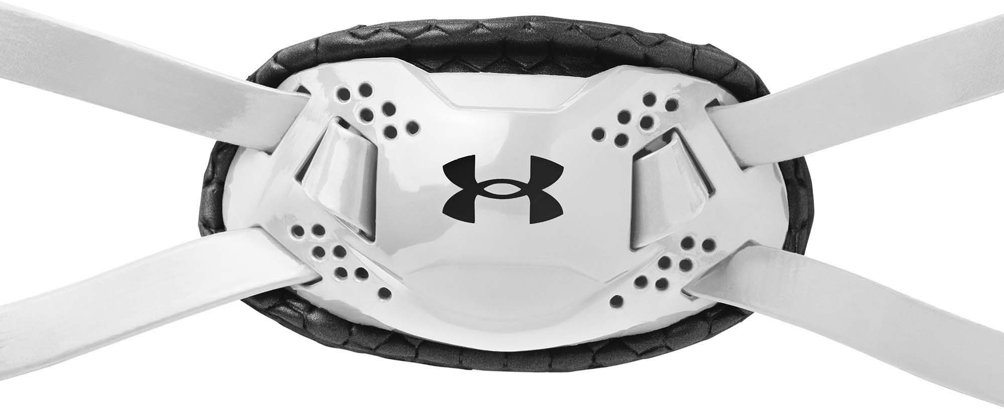 Under Armour Youth Spotlight Chin Strap (White)