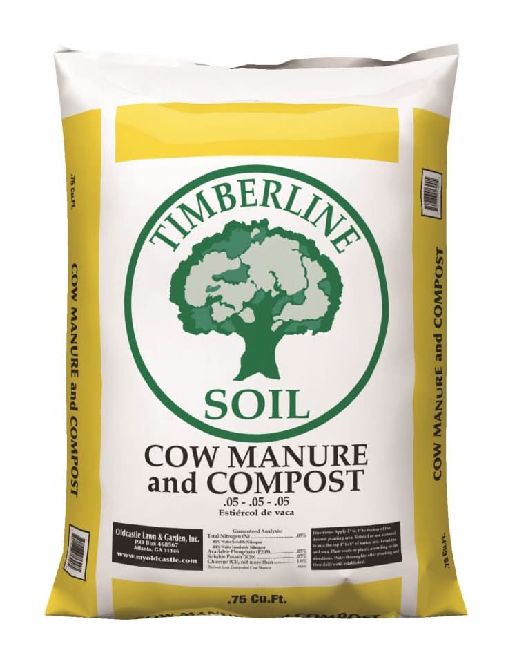 Hapi-Gro Timberline 40-lbs. Organic Compost and manure Provides organic nutrients