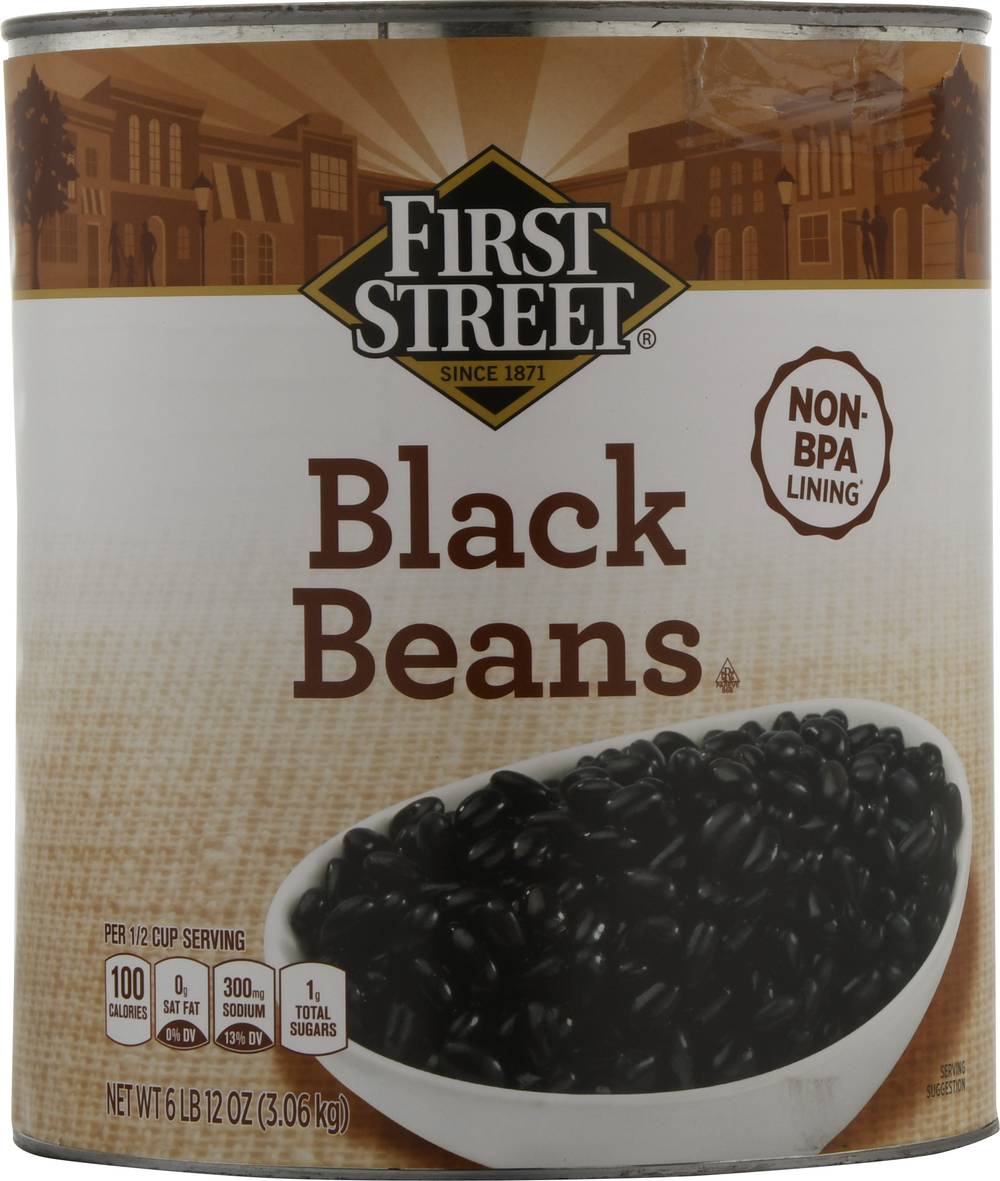 First Street Black Beans