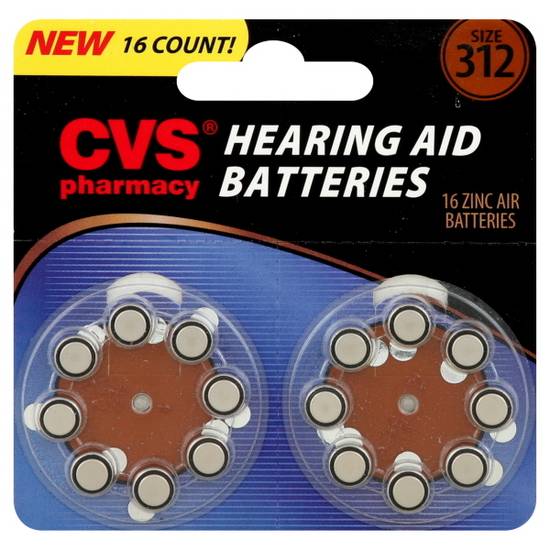 Cvs Pharmacy Hearing Aid Batteries
