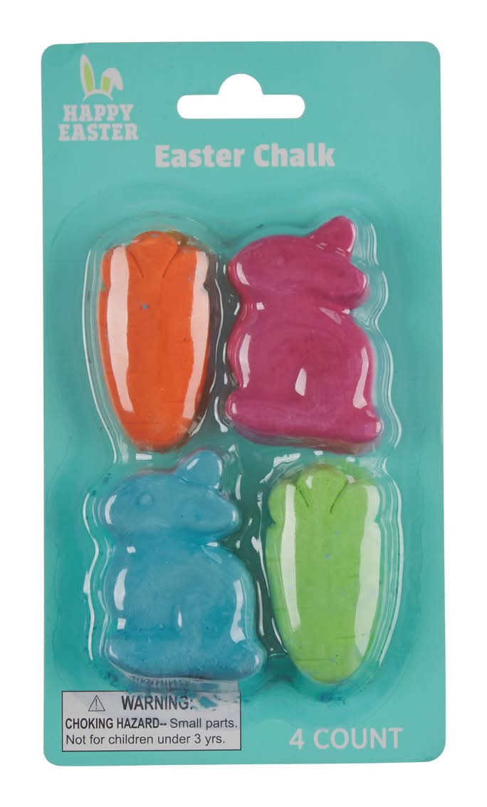 Happy Easter Chalk 4 Ct