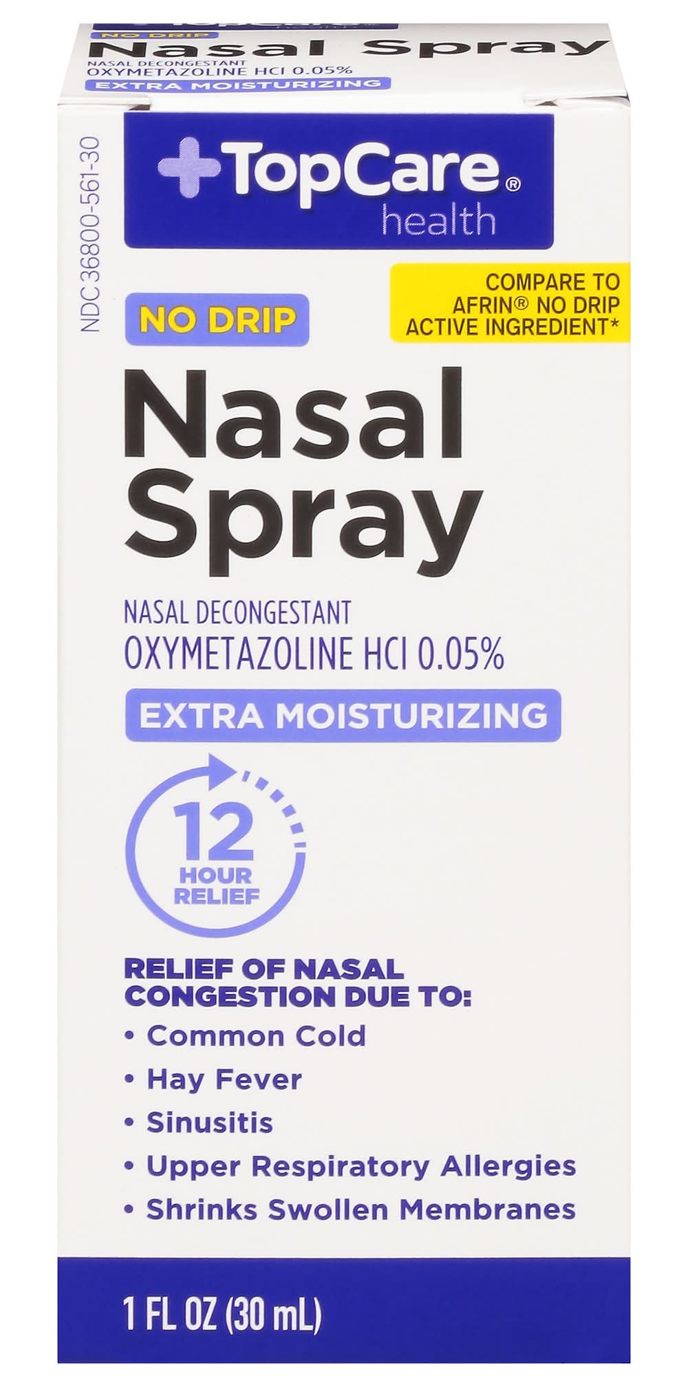 TopCare Extra Moisturizing No Drip Nasal Spray (1 fl oz)