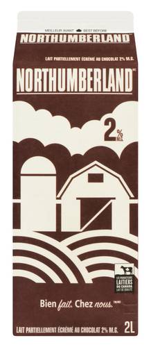 Northumberland Lait Au Chocolat 2 L / Northumberland 2% Chocolate Milk 2 L