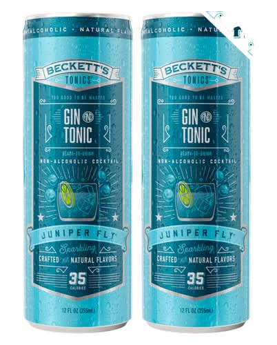Beckett's Juniper Sky Gin & Tonic (4 x 12 oz)