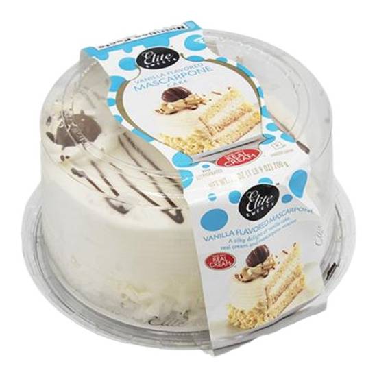 Elite Sweets Mascarpone Cake, Vanilla (700 g)