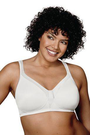 Soutien-gorge sans armatures Playtex 18 heures (Couleur: Blanc, Taille: 38C)