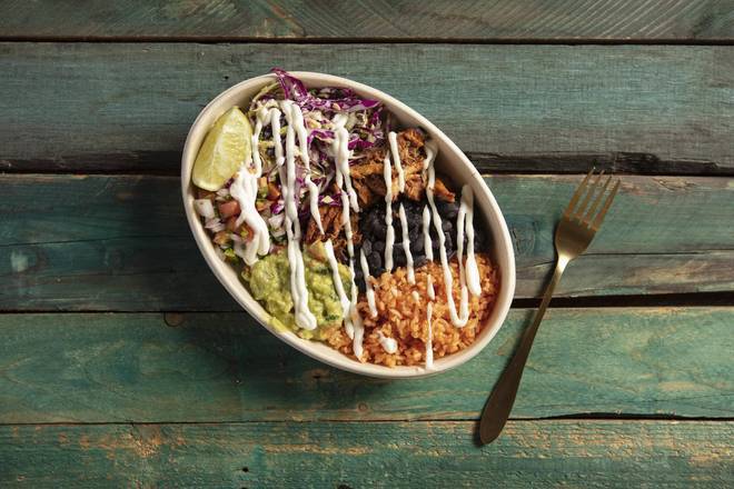 Burrito bowl tejano