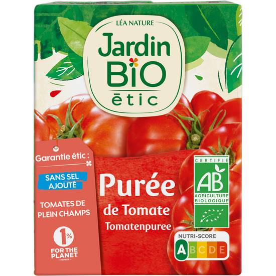 Jardin Bio Étic - Léa nature  purée de tomate