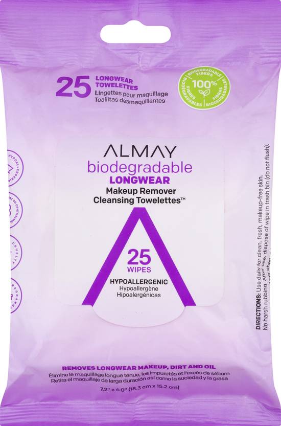 Almay Makeup Remover Cleansing Towelettes (25 ct)