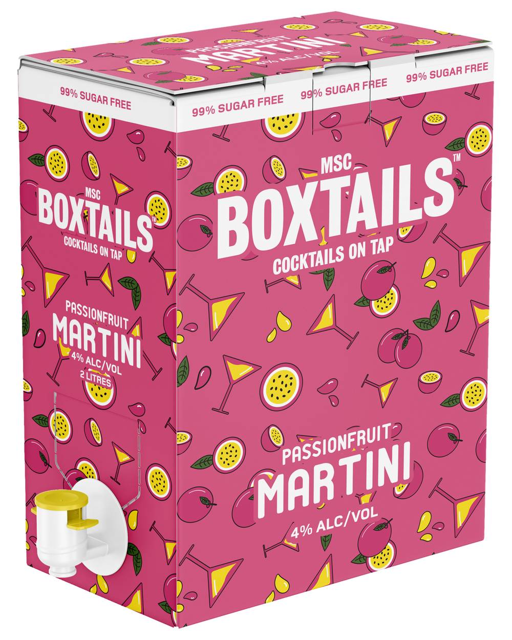 Boxtails Passionfruit Martini 2L Cask