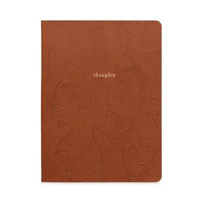 Designworks Ink Vegan Leather Journal Terra Cotta Thoughts