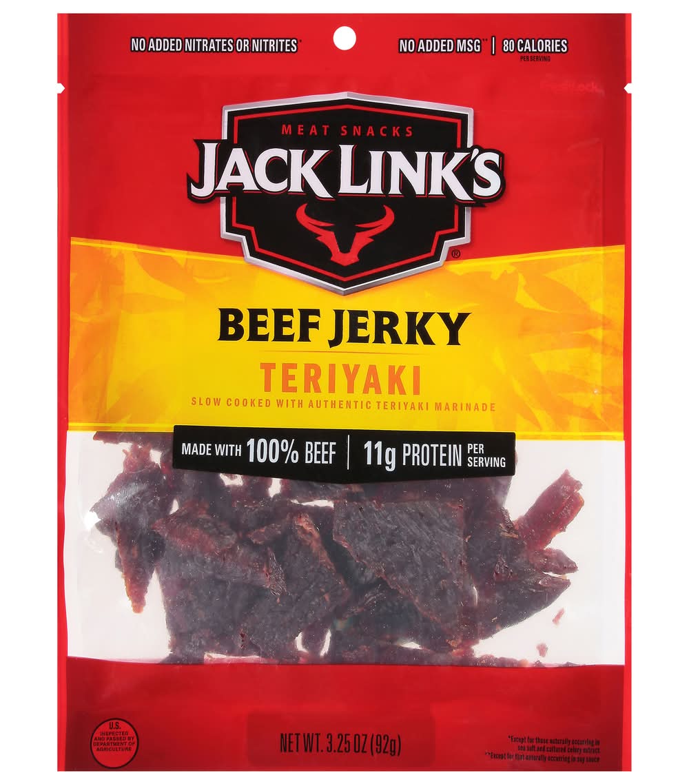 Jack Link's Beef Jerky, Teriyaki (3.25 oz)