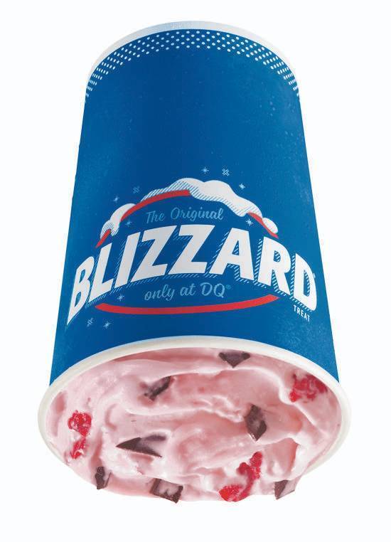 Choco Dipped Strawberry Blizzard Treat