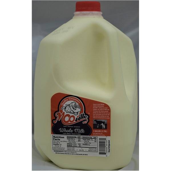 Moo-Ville Milk Whole g (gallon)