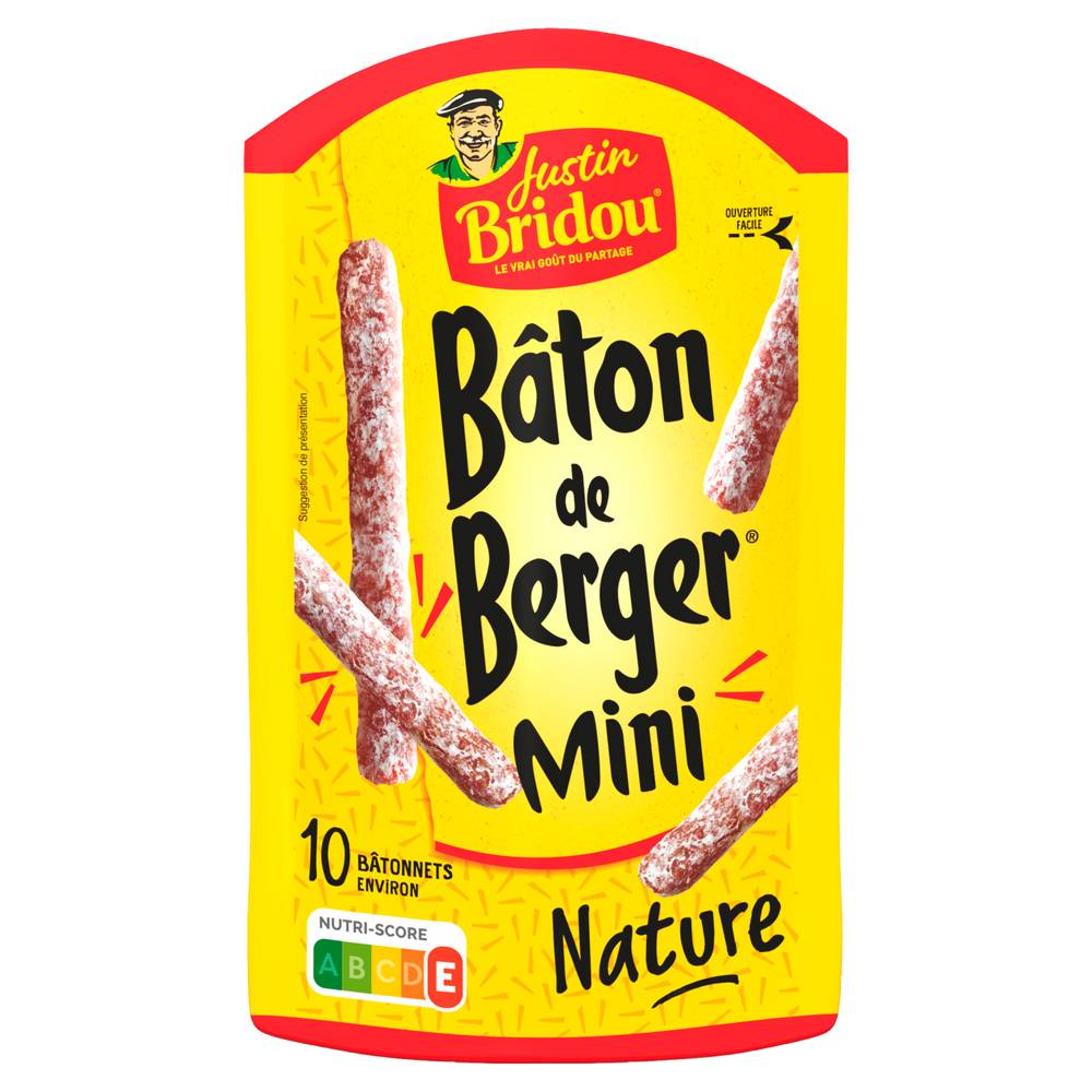 Justin Bridou - Saucisson bâtons de berger (10 unités)