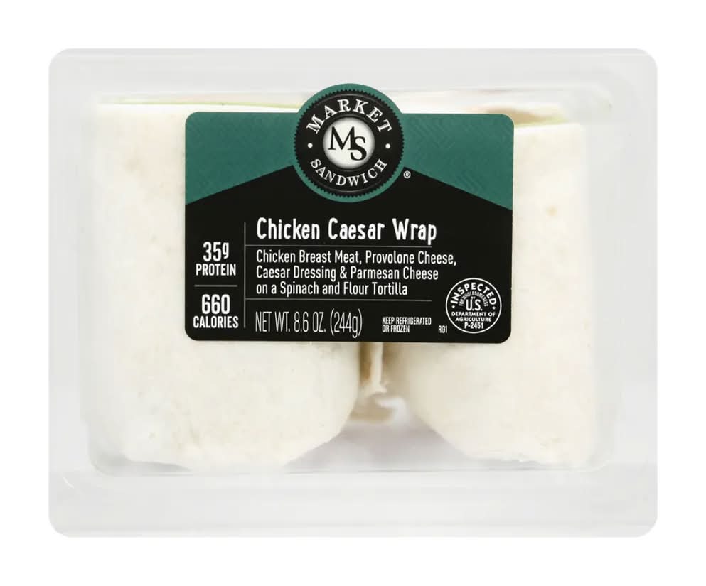 Market Sandwich Chicken Caesar Wrap