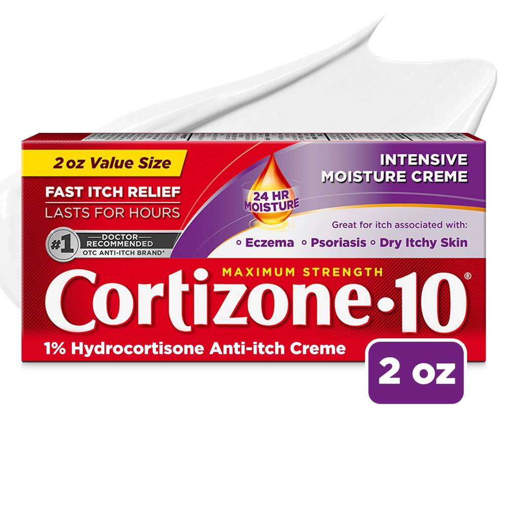 Cortizone 10 Intensive Healing Anti-Itch Creme, 2 Oz