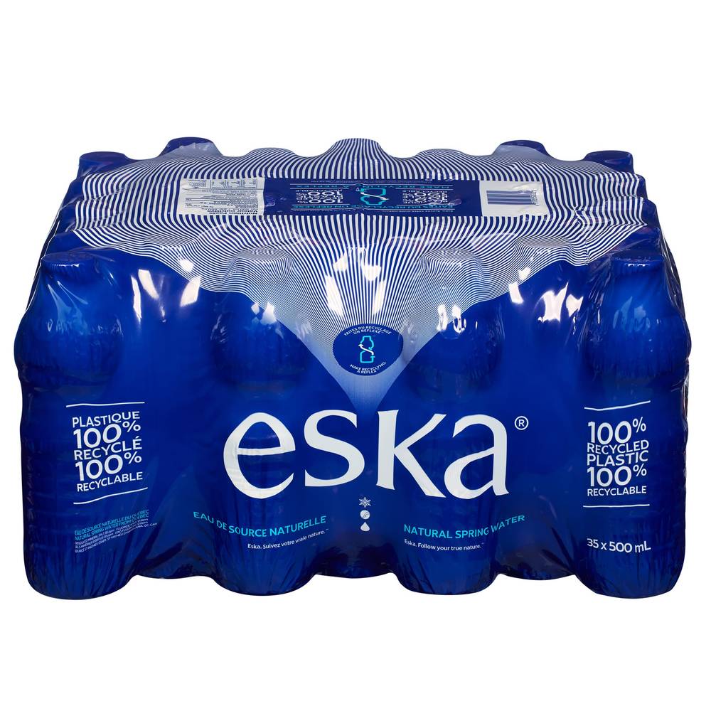 Eska Eau De Source Naturelle (35 x 500 ml) - Natural Spring Water (35 x 500 ml)