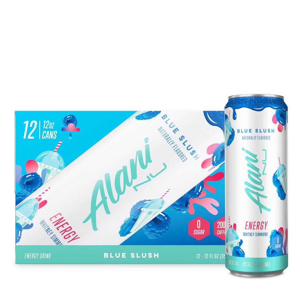 Alani Nu Energy Drink (12 ct, 12 fl oz) (blue slush)