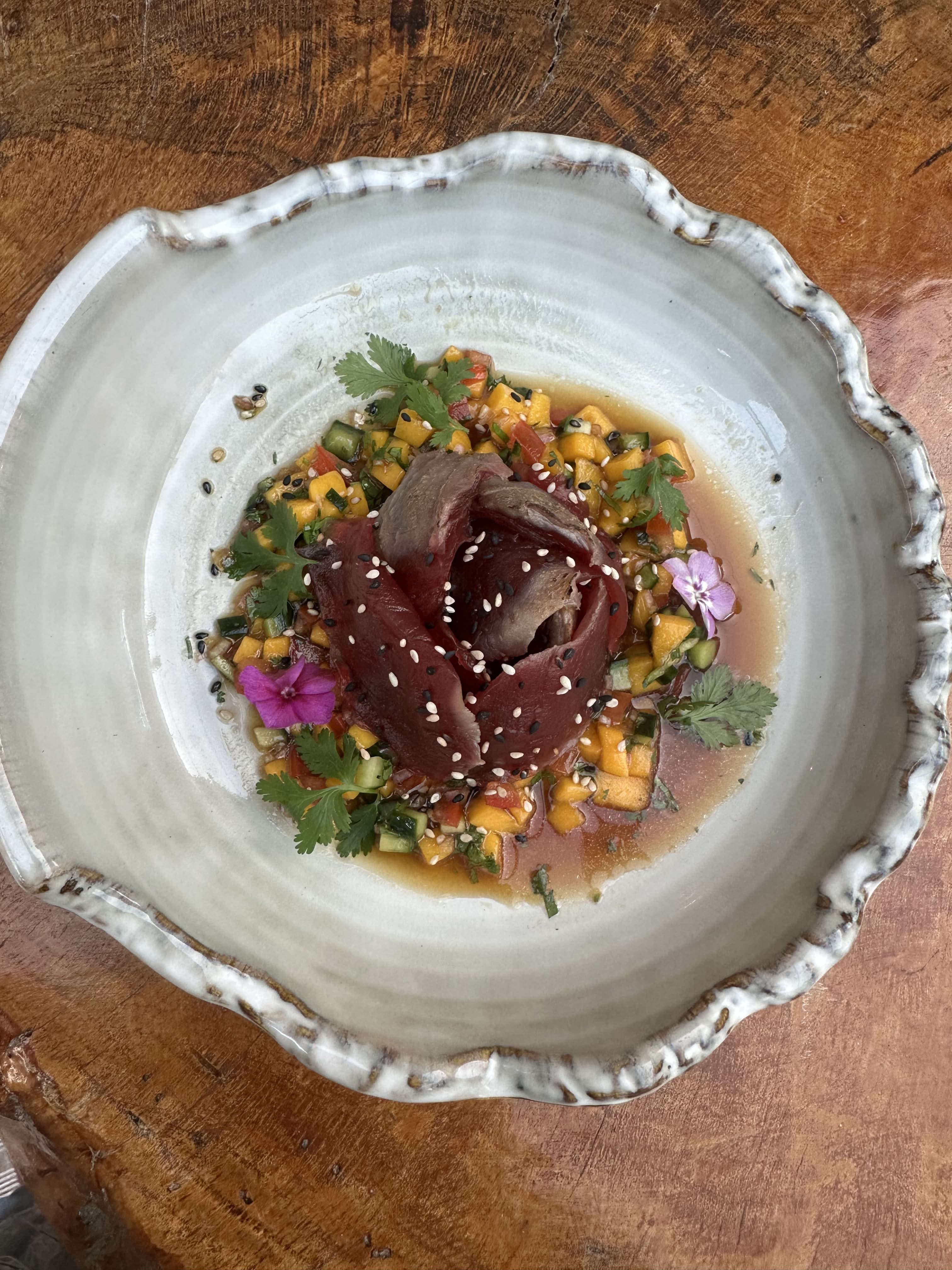 Tataki de thon