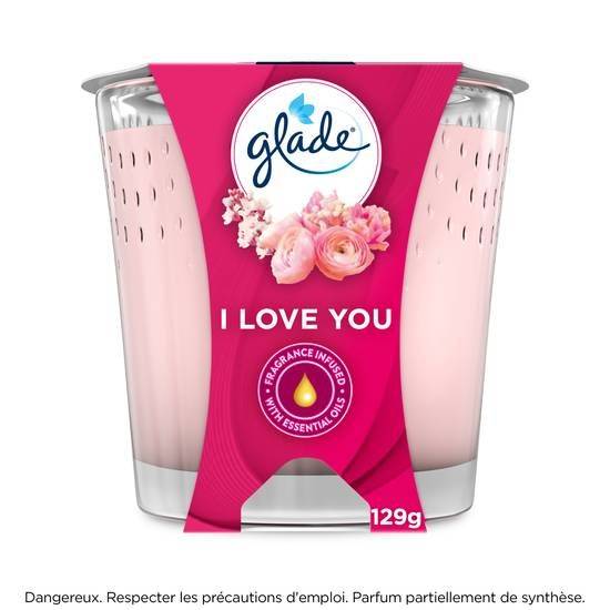 Glade bougie i love you 129g