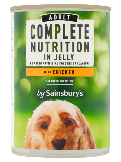 Sainsbury's Chicken, Complete Nutrition in Jelly Adult Dog Food (400g)