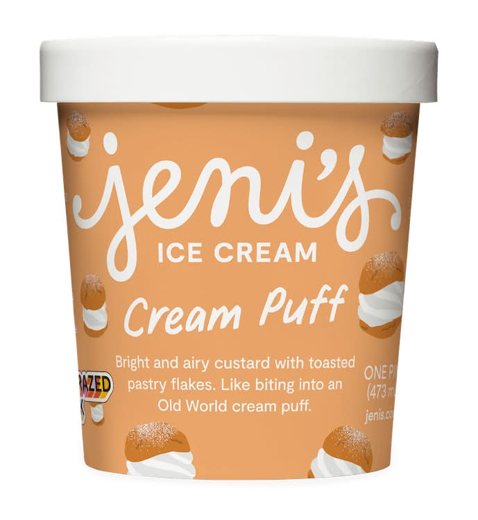 Cream Puff Ice Cream Pint