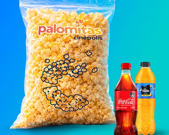 Palomitas Party Size & 2 Refrescos
