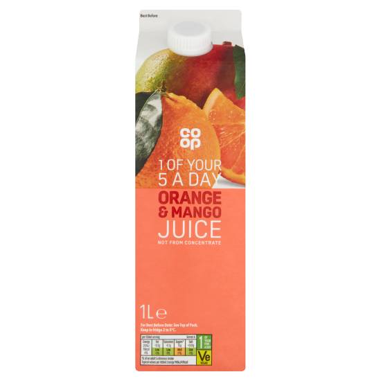 Co-Op Orange & Mango Juice 1 Litre
