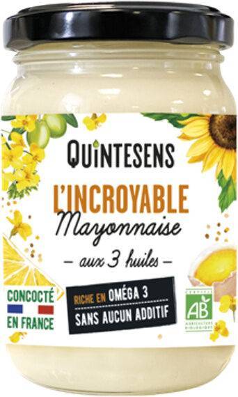 Quintesens - L'incroyable mayonnaise aux trois huiles