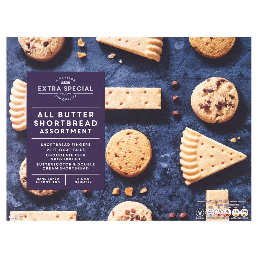 ASDA Extra Special All Butter Shortbread Assortment (400g)