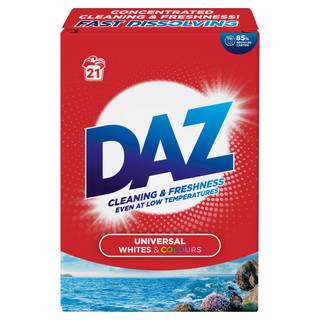 DAZ Washing Powder 1.05 kg 21 Washes, Whites & Colours