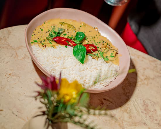 Caril Thai de frango